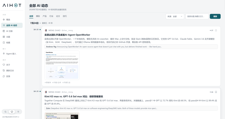 AIHOT 产品图 2