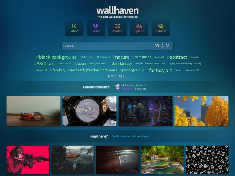 Wallhaven 产品图 1