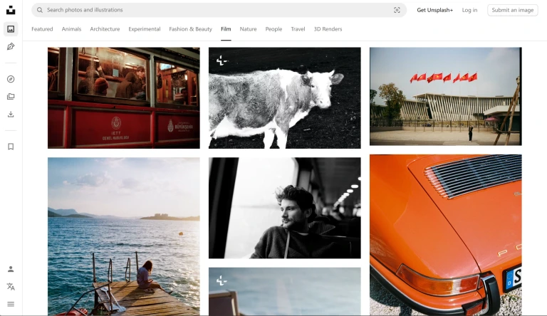 Unsplash 产品图 1