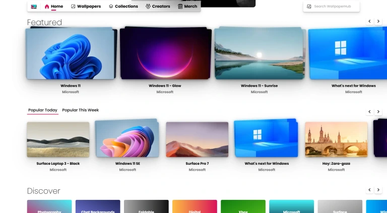 WallpaperHub 产品图 1