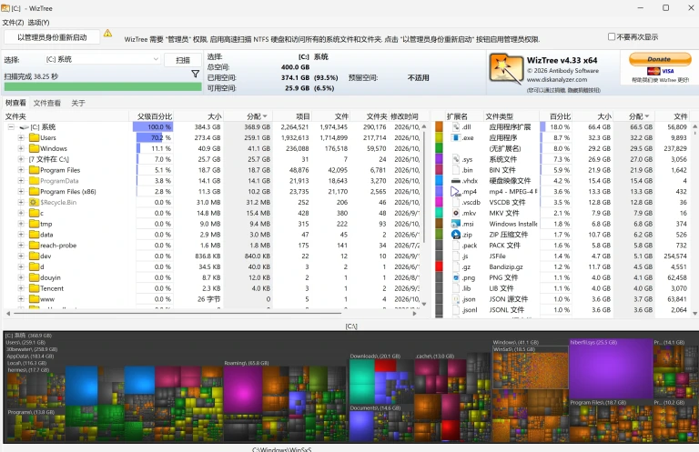 WizTree 产品图 1